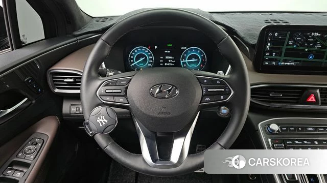 Hyundai The New Santa Fe 2023 Черный из Кореи, фото 4