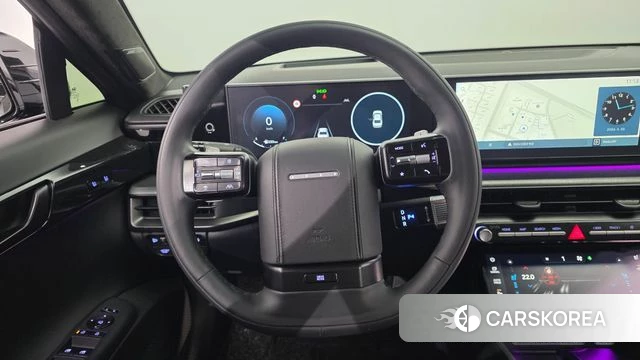 Hyundai Grandeur Hybrid (GN7) 2023 Черный из Кореи, фото 4