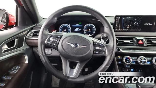 Genesis The New G70 2020 Красный из Кореи, фото 4