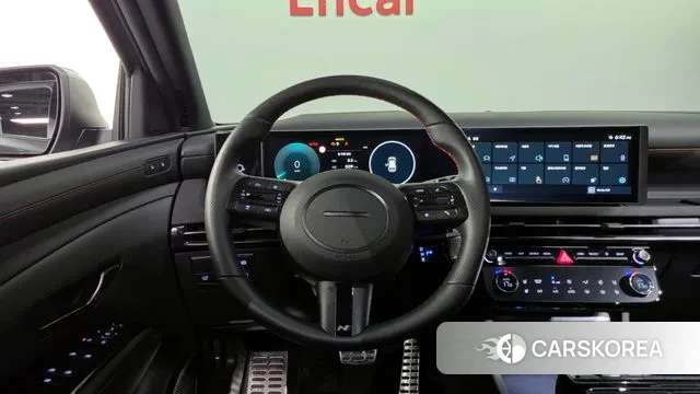 Hyundai The New Tucson Hybrid (NX4) 2024 Черный из Кореи, фото 4