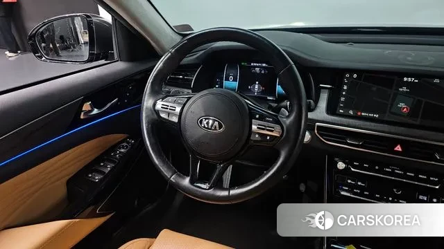 Kia K7 Premier Hybrid 2021 Черный из Кореи, фото 4
