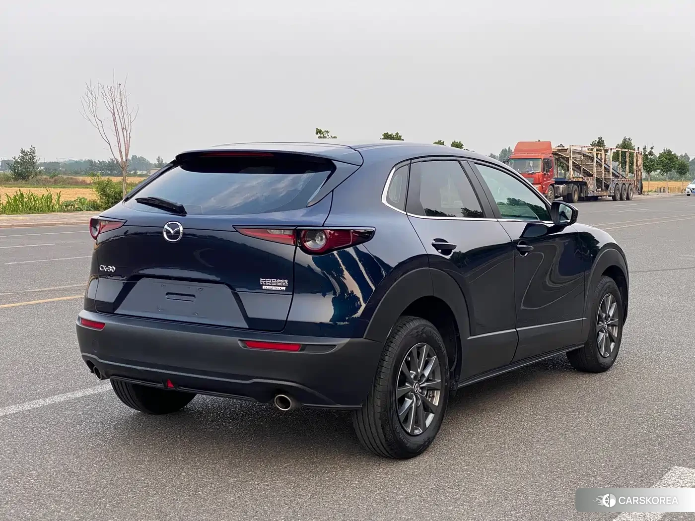 Mazda CX-30 2024 Синий из Китая, фото 4