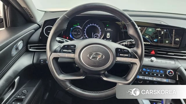 Hyundai Avante Hybrid (CN7) 2020 Черный из Кореи, фото 4