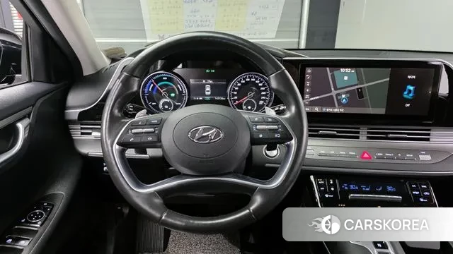 Hyundai The New Grandeur IG Hybrid 2020 Черный из Кореи, фото 4
