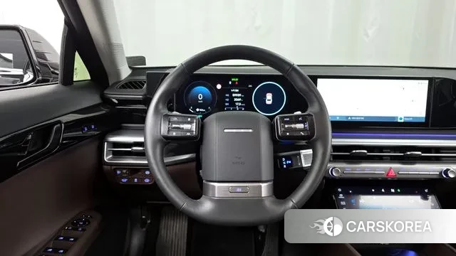 Hyundai Grandeur Hybrid (GN7) 2023 Черный из Кореи, фото 4