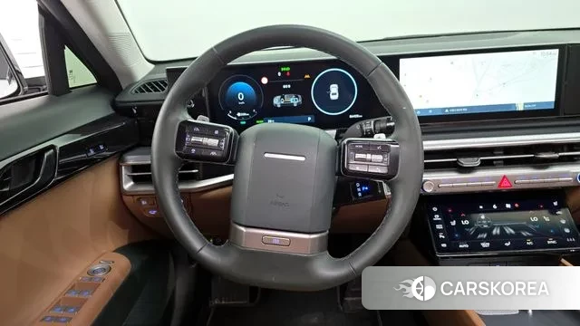 Hyundai Grandeur Hybrid (GN7) 2023 Белый из Кореи, фото 4