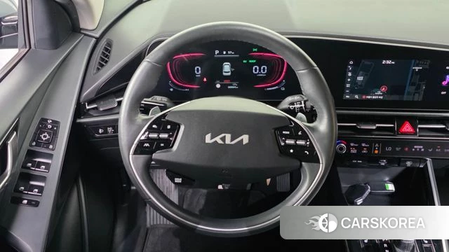 Kia Di Ol Nu Niro 2022 Темно-зеленый из Кореи, фото 4