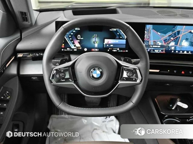 BMW 5 Series (G60) 2024 Черный из Кореи, фото 4