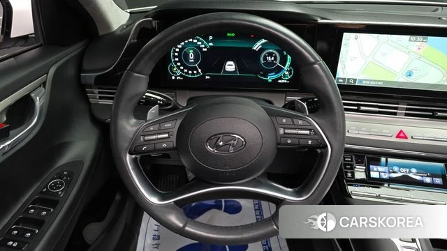 Hyundai The New Grandeur IG Hybrid 2022 Белый из Кореи, фото 4