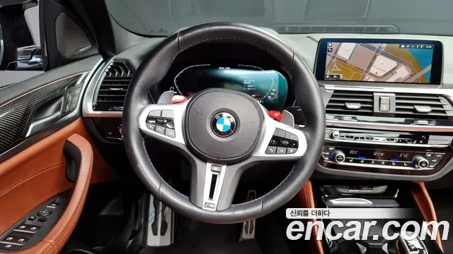 BMW X4M (G02) 2021 Серебристо-серый из Кореи, фото 4