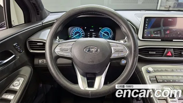 Hyundai The New Santa Fe 2022 Черный из Кореи, фото 4