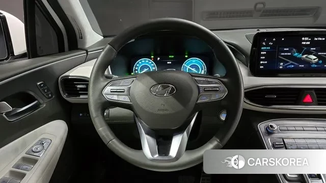 Hyundai The New Santa Fe 2021 Белый из Кореи, фото 4