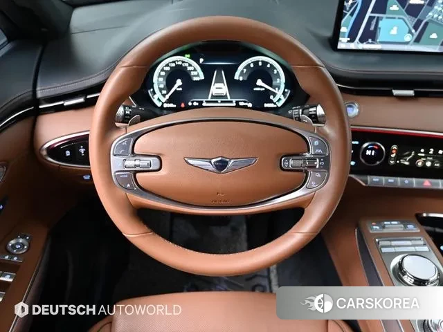 Genesis GV70 2022 Черный из Кореи, фото 4