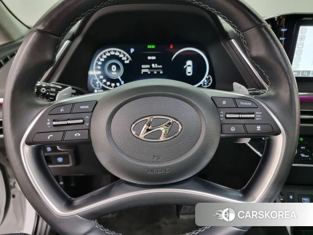 Hyundai Sonata (DN8) 2021 Белый из Кореи, фото 4