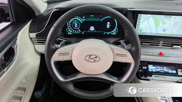 Hyundai The New Grandeur IG Hybrid 2022 Черный из Кореи, фото 4