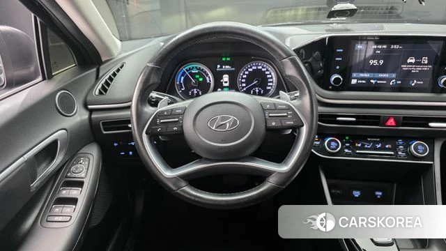Hyundai Sonata Hybrid (DN8) 2022 Черный из Кореи, фото 4