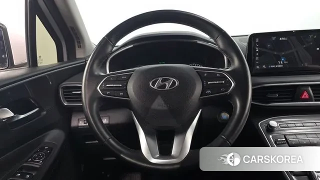 Hyundai The New Santa Fe 2022 Белый из Кореи, фото 4