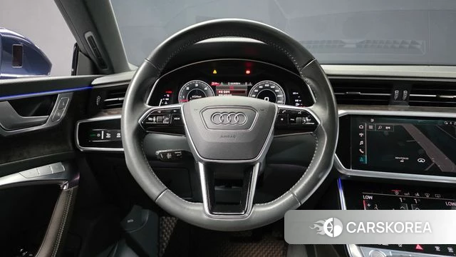 Audi A7 (4K) 2020 Синий из Кореи, фото 4