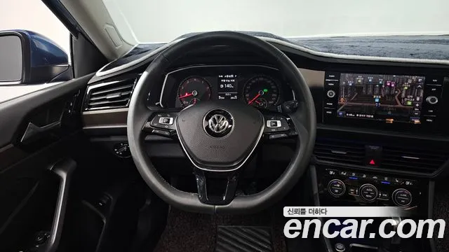 Volkswagen 7th Generation of Jetta 2020 Синий из Кореи, фото 4