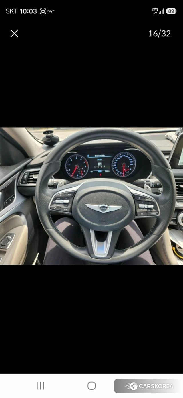 Genesis G70 2019 Белый из Кореи, фото 4