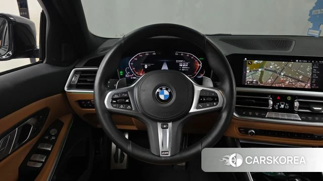 BMW 3 Series (G20) 2022 Черный из Кореи, фото 4