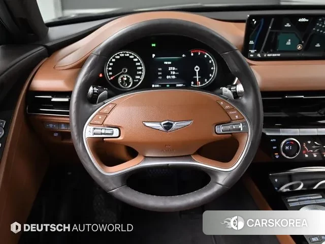Genesis G80 (RG3) 2021 Черный из Кореи, фото 4