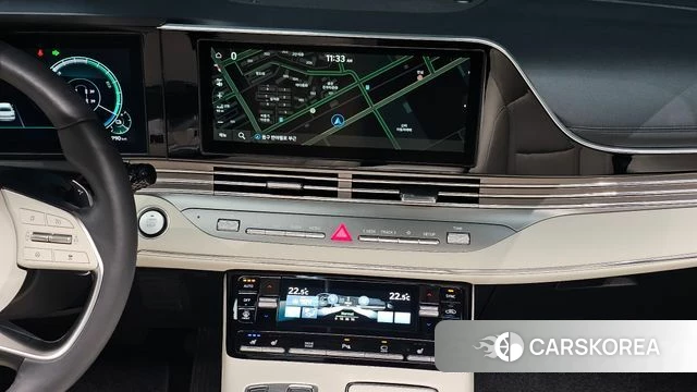 Hyundai The New Grandeur IG Hybrid 2022 Белый из Кореи, фото 4