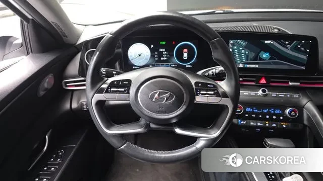 Hyundai Avante (CN7) 2022 Белый из Кореи, фото 4