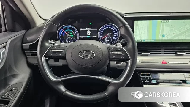 Hyundai The New Grandeur IG Hybrid 2020 Серый из Кореи, фото 4