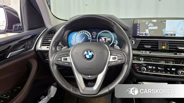 BMW X3 (G01) 2018 Синий из Кореи, фото 4