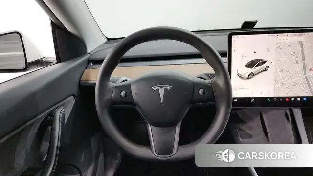 Tesla Model Y 2021 Белый из Кореи, фото 4