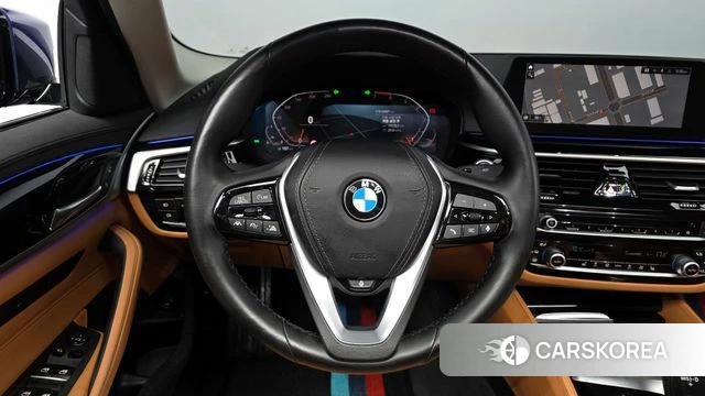 BMW 5 Series (G30) 2020 Синий из Кореи, фото 4