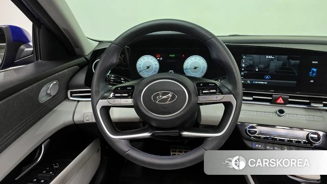 Hyundai Avante (CN7) 2022 Синий из Кореи, фото 4