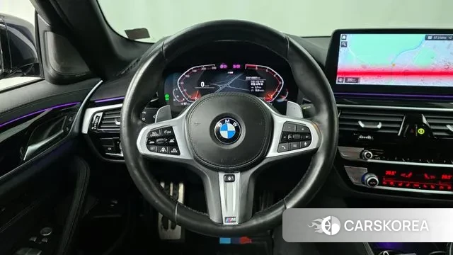 BMW 5 Series (G30) 2021 Синий из Кореи, фото 4