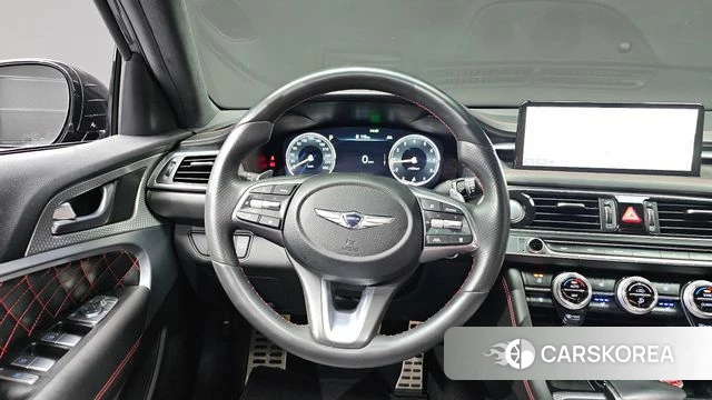 Genesis The New G70 2021 Черный из Кореи, фото 4