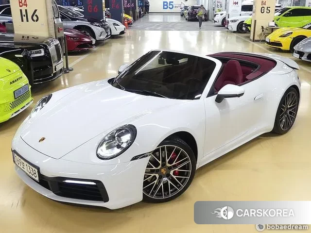 Porsche 911(992) 2021 Белый из Кореи, фото 4