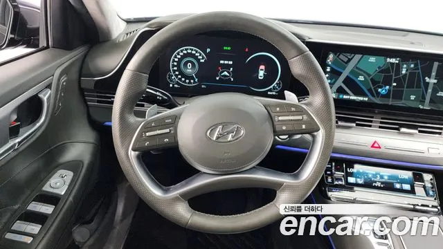 Hyundai The New Grandeur IG 2020 Синий из Кореи, фото 4