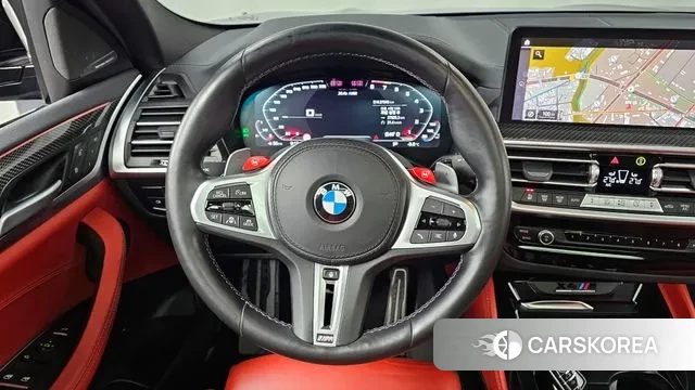 BMW X4M (G02) 2024 Синий из Кореи, фото 4