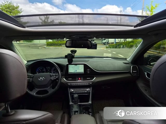 Hyundai Grandeur IG Hybrid 2018 Черный из Кореи, фото 4