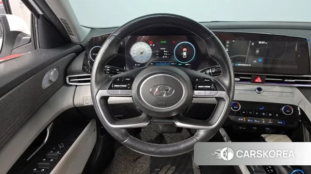 Hyundai Avante (CN7) 2023 Белый из Кореи, фото 4