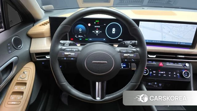 Hyundai Sonata D Edge Hybrid (DN8) 2023 Черный из Кореи, фото 4