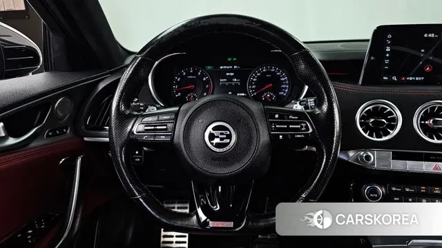 Kia Stinger 2018 Темно-зеленый из Кореи, фото 4