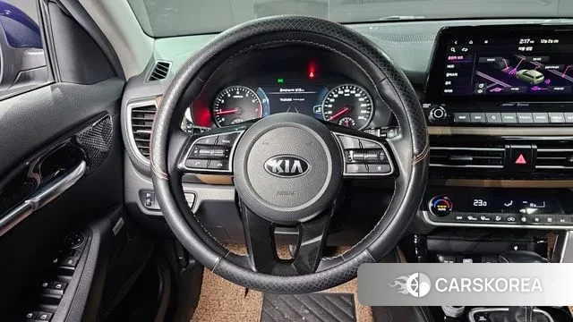 Kia Seltos 2019 Синий из Кореи, фото 4