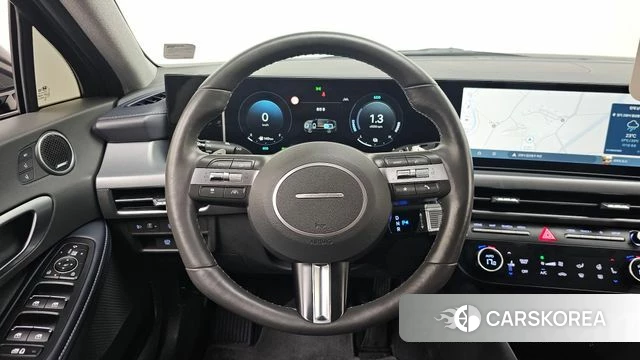 Hyundai Sonata D Edge Hybrid (DN8) 2023 Серый из Кореи, фото 4