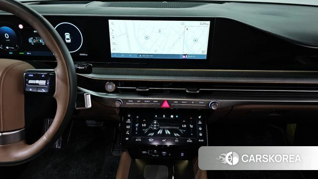 Hyundai Grandeur Hybrid (GN7) 2023 Черный из Кореи, фото 4