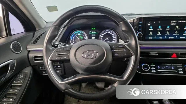 Hyundai Sonata Hybrid (DN8) 2023 Черный из Кореи, фото 4