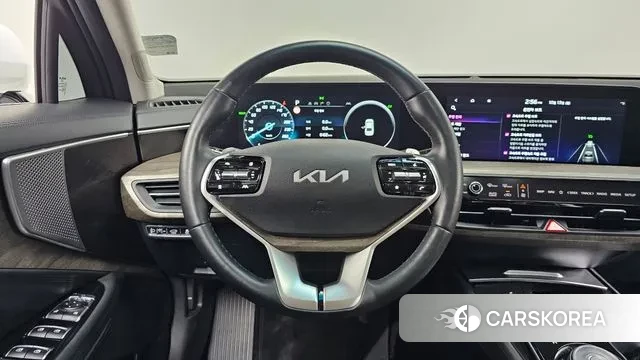 Kia K8 Hybrid 2023 Белый из Кореи, фото 4