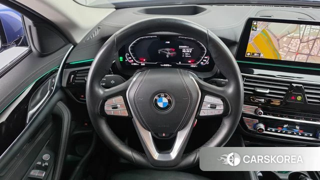 BMW 5 Series (G30) 2021 Синий из Кореи, фото 4