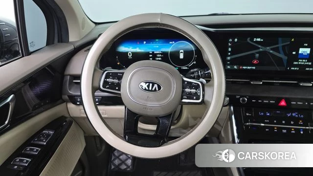 Kia Carnival 4th generation 2021 Небесно-голубой из Кореи, фото 4