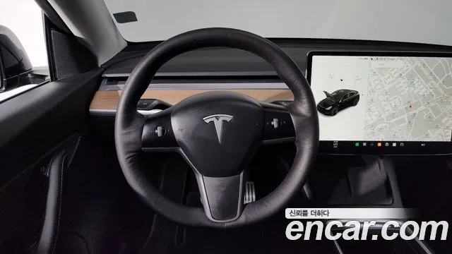 Tesla Model Y 2021 Черный из Кореи, фото 4